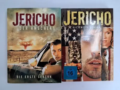 2 DVD-Boxen: Jericho - Der Anschlag. Staffel 1+2, CBS, Skeet  Ulrich, Drama