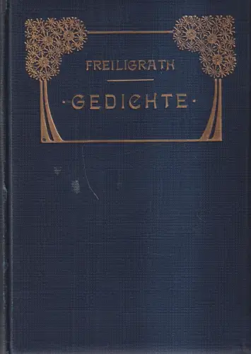 Buch: Gedichte, Ferdinand Freiligrath, Max Hesse, Zwei Teile in einem Bande