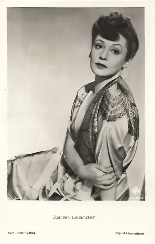 AK Zarah Leander, Postkarte. Nr. 3742, gebraucht, gut