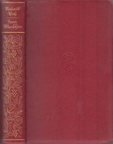 Buch: Zwei Menschen, Voß, Richard, J. Engelhorns, gebraucht, gut