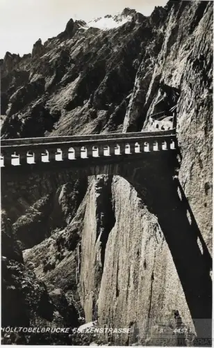 AK Hölltobelbrücke Flexenstrasse. ca. 1930, Postkarte. Serien Nr, ca. 1930