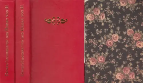 Buch: Denkwürdigkeiten des Herrn von H, Schilling, Gustav. 2 Bände, 1983