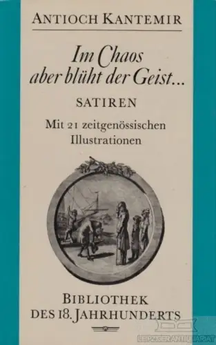 Buch: Im Chaos aber blüht der Geist, Kantemir, Antioch. 1983, Insel-Verlag