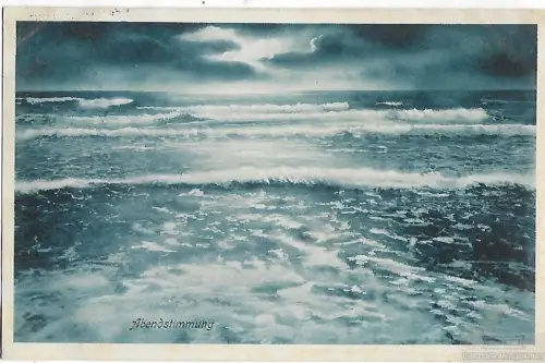 AK Ostseebad Misdroy. Abendstimmung. ca. 1912, Postkarte. Ca. 1912