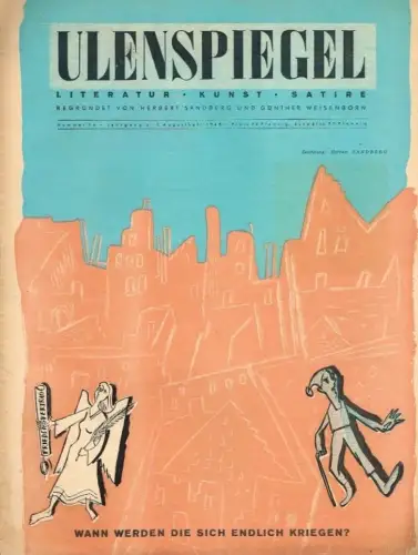Ulenspiegel, Jahrgang 3, Nr. 16, 1948, Sandberg, Herbert u.a. 1948