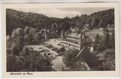 AK Alexisbad im Harz, 1956, Ilse Steinhilb, geb. Lohse Thale, ungelaufen