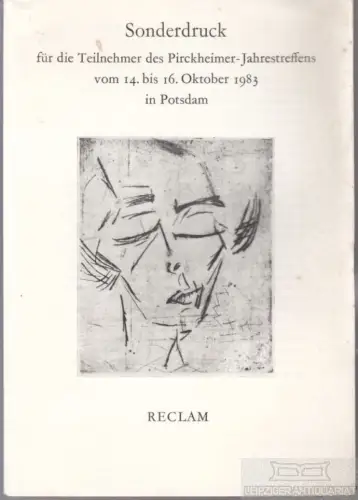 Buch: Sonderdruck für die Teilnehmer des Pirckheimer-Jahrestreffens... Marquardt
