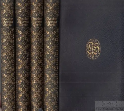 Buch: Sämtliche Werke in acht Bänden, Storm, Theodor. 8 in 4 Bände, 1921