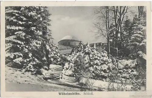AK Wilhelmshöhe. Schloß. ca. 1916, Postkarte. Ca. 1916, gebraucht, gut