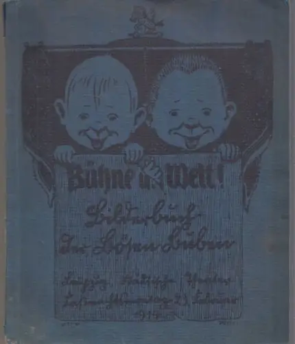 Buch: Bühne und Welt! Bilderbuch der bösen Buben. 1914, Schneider & Co.