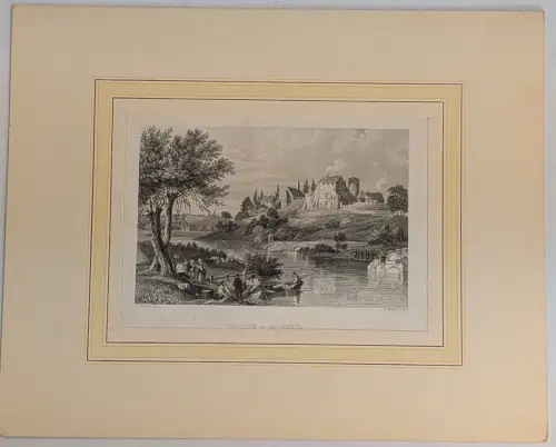 Stahlstich: Wetter an der Ruhr, ZH. Winkles, C. Schlickum, Ansicht, Grafik