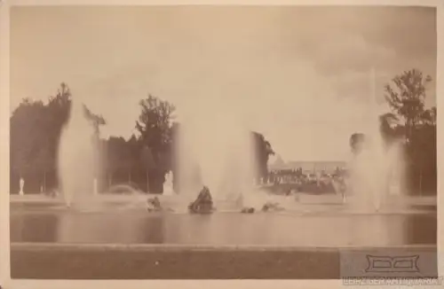 Fotografie H. Guerard, Paris - Le bassin de Neptune de Versailles... Fotografie