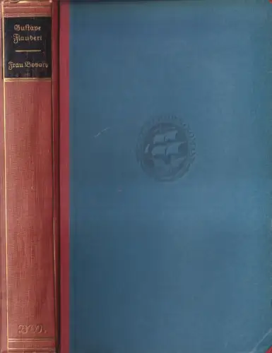 Buch: Frau Bovary, Flaubert, Gustave, Insel Verlag, Bibliothek der Romane