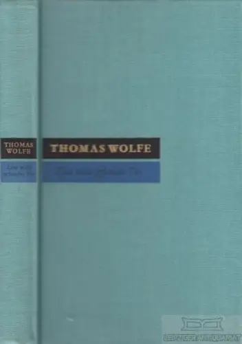Buch: Eine nicht gefundne Tür, Wolfe, Thomas. 1971, Verlag Volk und Welt 41554