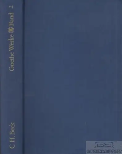 Buch: Goethes Werke, Goethe, Johann Wolfgang. Hamburger Augabe, 1989, C. H. Beck