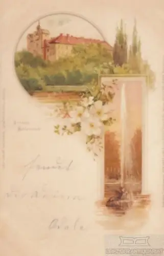 AK Schloss Ballenstedt. ca. 1900, Postkarte. Ca. 1900, Verlag Julius Neumann