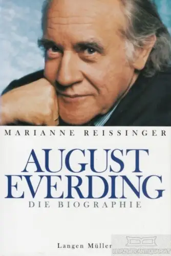 Buch: August Everding, Reissinger, Marianne. 1999, Langen Müller Verlag