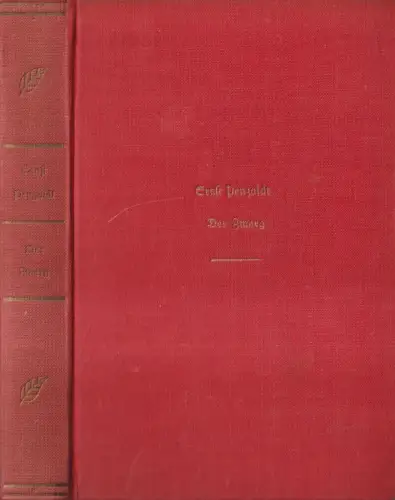 Buch: Der Zwerg, Roman, Ernst Penzoldt, 1927, Verlag Philipp Reclam jun.