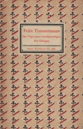 Insel-Bücherei 362, Das Triptychon von den heiligen drei Königen, Timmerma 52836