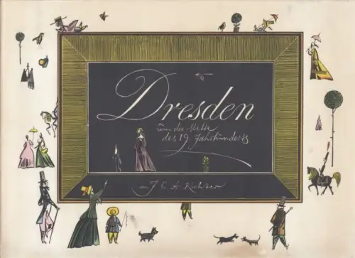 Buch: Dresden um die Mitte des 19. Jahrhunderts, Knobloch, Heinz. 1975