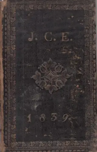 Buch: Der mit dem rechtschaffenem Herzen..., Schmolcken, Benjamin, ca. 1839