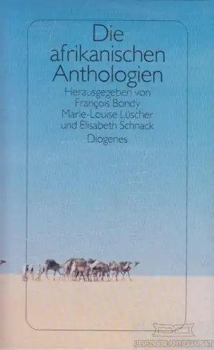 Buch: Die afrikanischen Anthologien, Bondy, Francois / Lüscher, Marie-Louise