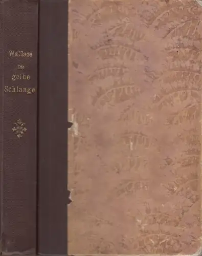 Buch: Die gelbe Schlange, Wallace, Edgar, Wilhelm Goldmann Verlag