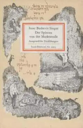 Insel-Bücherei 1023, Der Spinoza von der Marktstraße, Singer, Isaac Bashevis