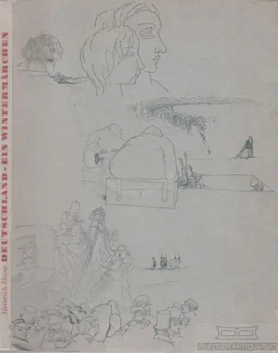 Buch: Deutschland - Ein Wintermärchen, Heine, Heinrich. Hochschuldruck, 1958
