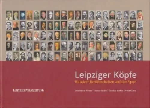 Buch: Leipziger Köpfe, Radestock, Bernd. 2008, Leipziger Medien Service