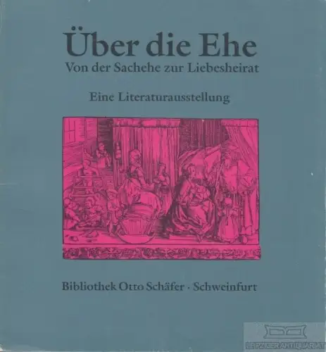 Buch: Über die Ehe, Sauter, Anke / Schnyder, Andre / Stempel, Anne u.a. 1993