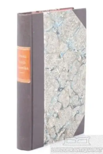 Buch: Skizzen aus den Vereinigten Staaten von Nordamerika, Kirsten, Adolph. 1851