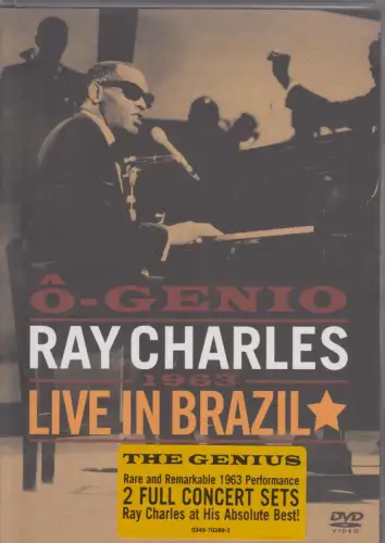 Musik-DVD: O-Genio Ray Charles Live in Brazil 1963. 2004, Warner, Jazz, Blues