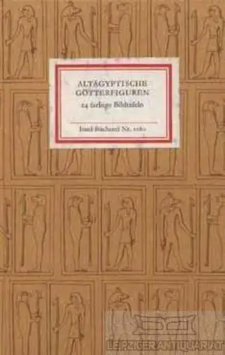 Insel-Bücherei 1080, Altägyptische Götterfiguren, Krauspe, Renate. 1986