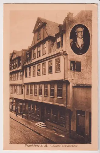 AK Frankfurt a. M., Goethes Geburtshaus, Postkarte, gut, ungelaufen