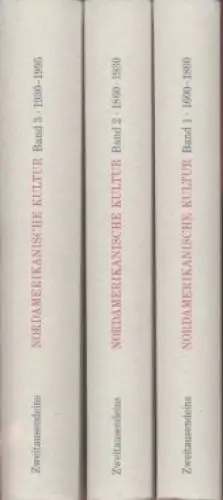 Buch: Geschichte der nordamerikanischen Kultur, Raeithel, Gert. 3 Bände, 1995