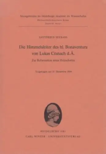 Buch: Die Himmelsleiter des hl. Bonaventura von Lukas Cranach d. Ä, Seebass