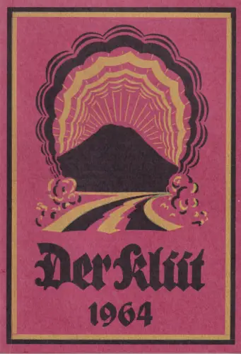 Buch: Der Klüt 1964, Kittel, Hans, 1964, Niemeyer, Heimatkalender, gebraucht gut