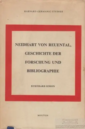 Buch: Neidhart von Reuental, Geschichte der Forschung und Bibliographie, Simon