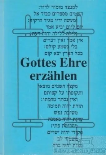 Buch: Gottes Ehre erzählen, Koch, Klaus, uvm. 1994, Thomas Verlag