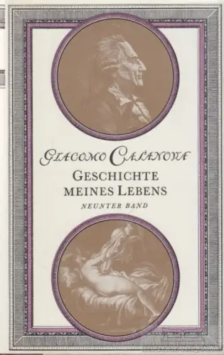 Buch: Geschichte meines Lebens 9, Casanova, Giacomo. 1987, gebraucht, gut