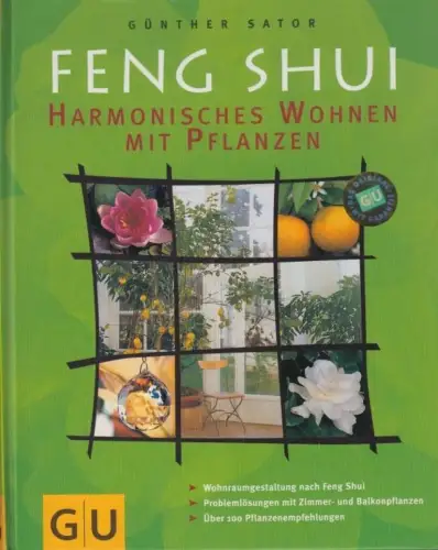 Buch: Feng Shui, Sator, Günther. 2003, Gräfe und Unzer Verlag, gebraucht, gut