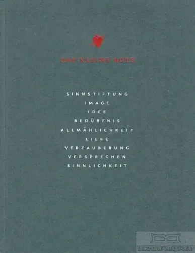Buch: Das Kleine Rote, Groothuis, Rainer, Groothuis, Lohfert, Consorten