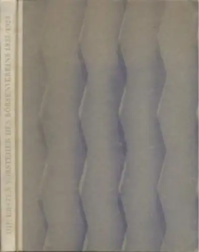 Buch: Die ersten Vorsteher des Börsenvereins der Deutschen Buchhändler, Menz