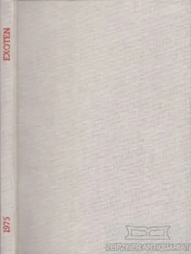 Buch: Ziergeflügel und Exoten 1975, Peters, H. J. 1975, Industriedruck