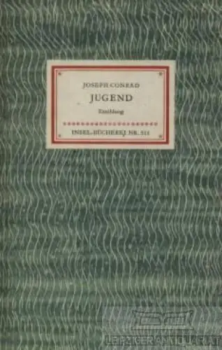 Insel-Bücherei 511, Jugend, Conrad, Joseph. 1955, Insel Verlag, Erzählung 43937