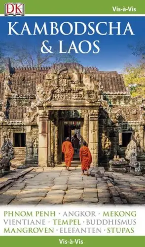 Buch: Kambodscha & Laos, 2020, Dorling Kindersley, Vis-a-Vis, gebraucht sehr gut