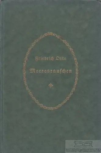 Buch: Meeresrauschen, Otte, Friedrich. 1914, Karl Villaret, Dichtungen