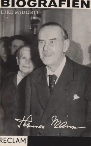 Buch: Thomas Mann, Middell, Eike. Reclams Universal-Bibliothek, 1966