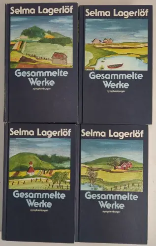 Buch: Selma Lagerlöf - Gesammelte Werke Band 1, 2, 4, 5 (ohne Band 3), 4 Bände